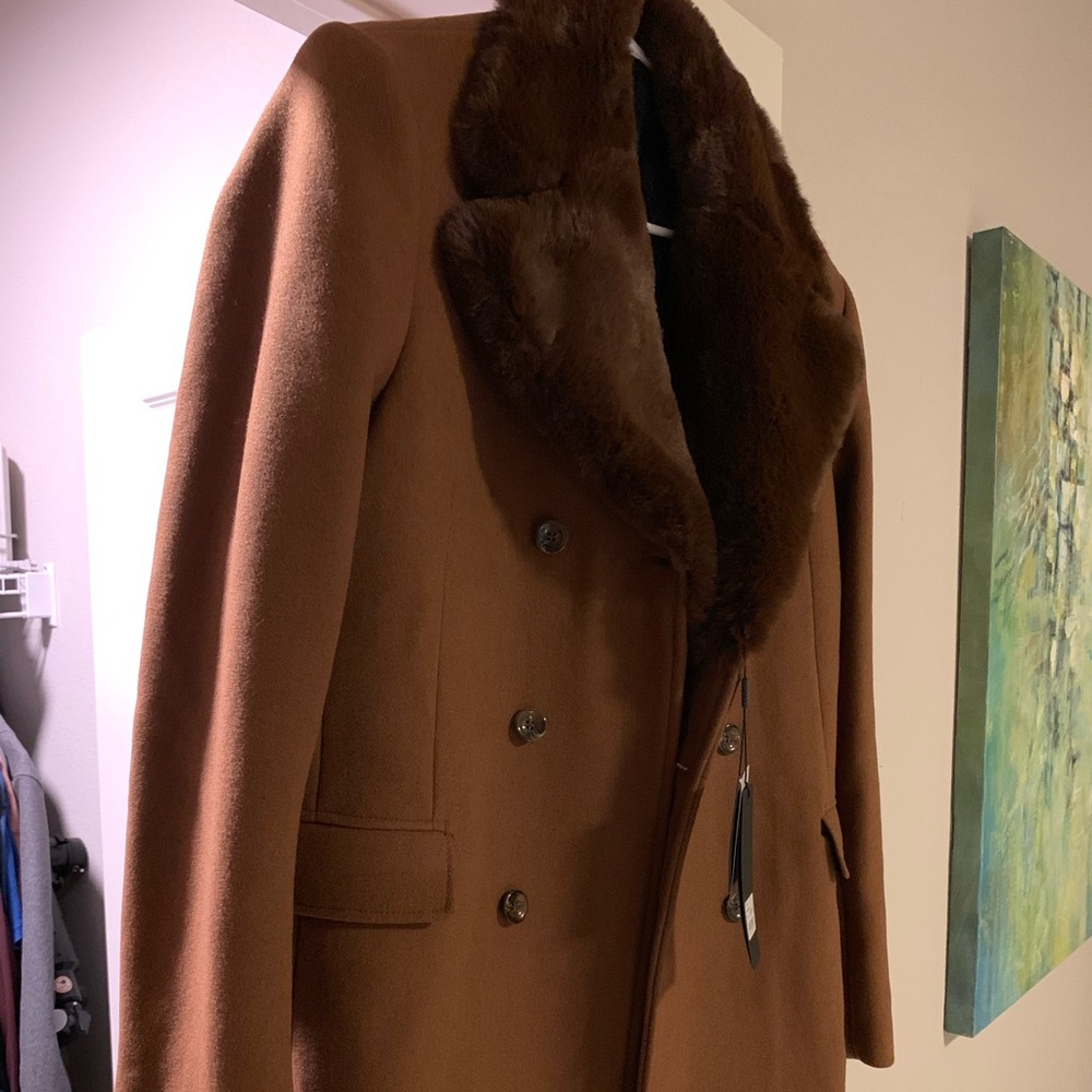 Gianni Feraud Men’s Tan Coat